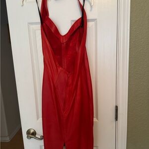 Elegant Red Women's Intimate Slip